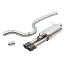 Ford Fiesta ST MK8 2018-2020 3 GPF-Back Sportavgassystem Med Avgasventil Cobra Sport